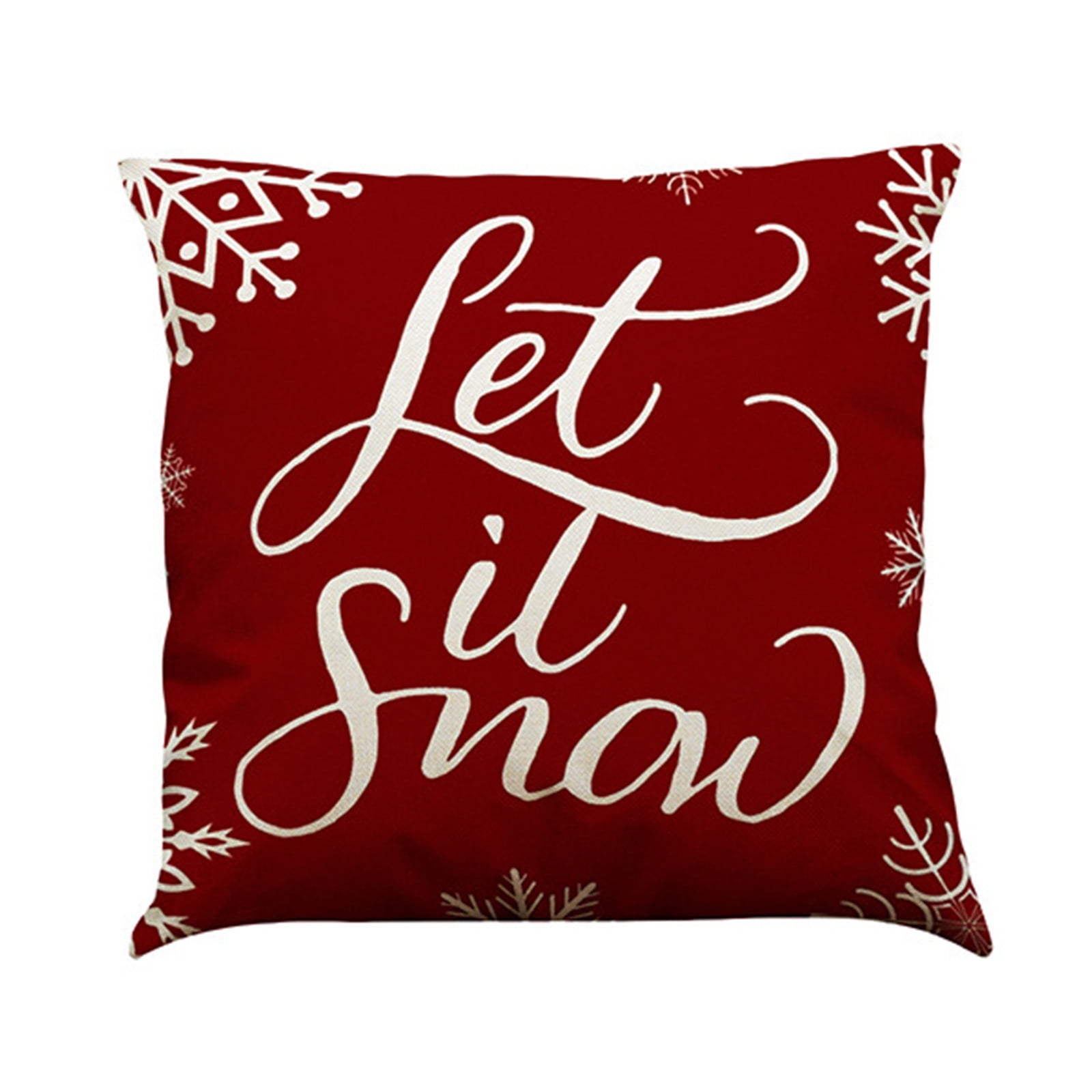Vikakiooze Christmas Throw Pillow Covers 18x18 Inch Pillow Cases For