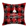 thumbnail image 1 of Vikakiooze Christmas Throw Pillows Christmas Throw Pillowcase Sofa Cushion Back Pillowcase, 1 of 8