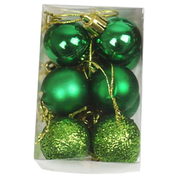 Vikakiooze Christmas Tree Decoration Ball 3CM Electroplating Ball Christmas Colored Ball 2023
