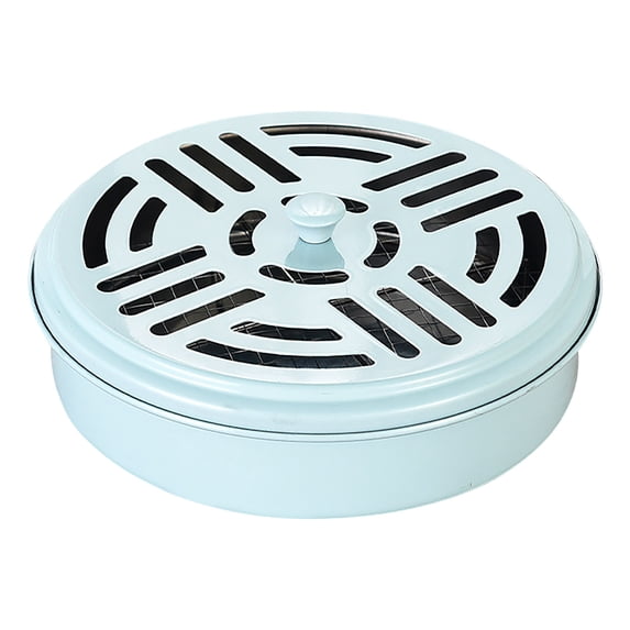Vikakiooze Classical Design Portable Coil Holder Box Iron Case Holder With Lid