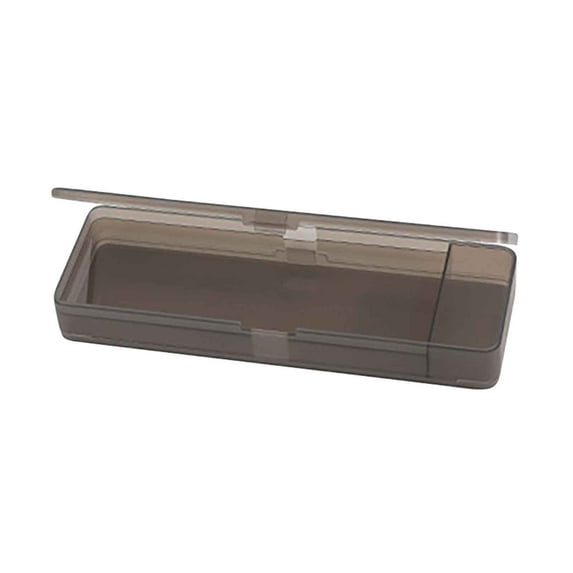 Vikakiooze Clear Pencil Case Pouch, Stationery Box Student Storage Pencil Bag Pencil Box Multi-functional Creative Stationery Transparent Plastic Pencil Box