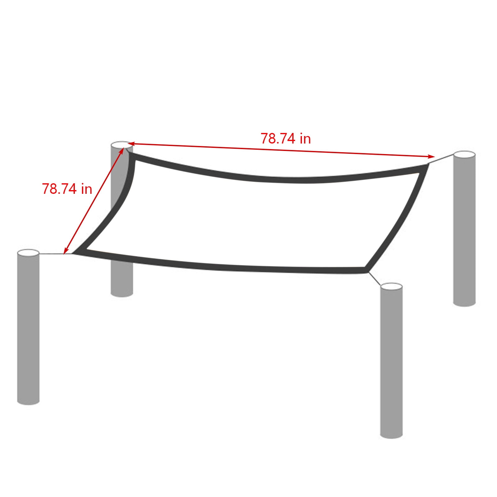 Vikakiooze UV & Weather Resistant Clear Tarps with Rustproof Grommets ...