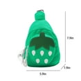 thumbnail image 1 of Vikakiooze Clearance Sale Cartoon Strawberry Chest Bag Crossbody Bag Purse Ages 3-11, 1 of 7