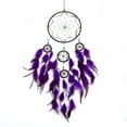 thumbnail image 1 of Vikakiooze Colors Feather Dream Catchers for Bedroom Wall Decoration for Kids, 1 of 2