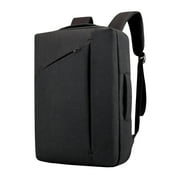 Vikakiooze Convertible Briefcase Backpack 15.6 Laptop Case Multi-Functional Business Shoulder Messenger Bag for Men