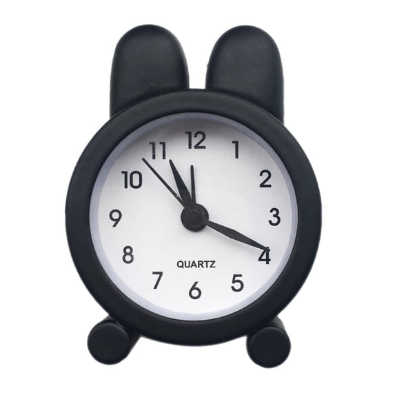 Vikakiooze Creative Cute Mini Metal Small Alarm Clock Electronic Small Alarm Clock
