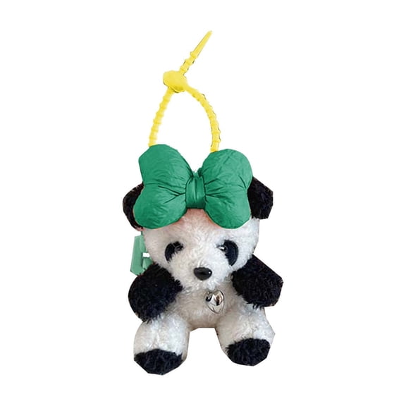 Vikakiooze Cute Pet Bow Bear Doll Keychain Cute Sweet School Bag Bicycle Pendant School Bag Pendant Car Decoration And Gift Choice