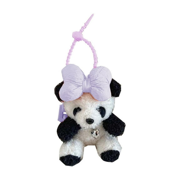 Vikakiooze Cute Pet Bow Bear Doll Keychain Cute Sweet School Bag Bicycle Pendant School Bag Pendant Car Decoration And Gift Choice