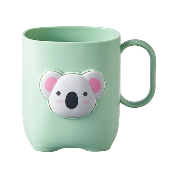 Vikakiooze Cute Toothbrush Cup for Kids Shape Mouthwash Cup Travel Mouthwash Cup Portable Wash Cup Children'S Cute Brushing Cylinder Plastic Cup,Home Clearance