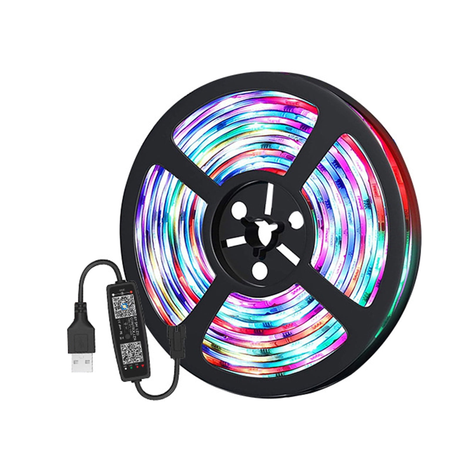 Vikakiooze Decorative Lights Indoor Led Strip RGB Music Synchronized
