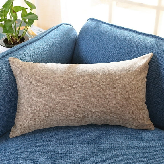 Vikakiooze Decorative Throw Pillow Covers, Rectangle Cushion Cover Silk Throw Pillow Case Pillowcase