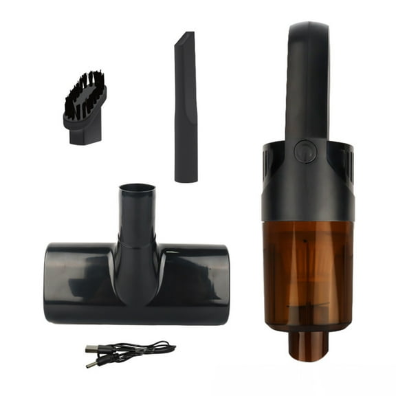 Vikakiooze Desktop Vacuum Cleaner, Handheld Mite Removal Machine Vacuum Cleaner Handheld Vacuums, Mattress Vacuum Cleaner for Bed Sofa Portable Cleaner, Black