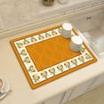 thumbnail image 1 of Vikakiooze Dish Drying Mats For Kitchen Counter,Diatomaceous Mat,Water-Absorbent Heat-Resistant Non-Slip Diatomite Mat,Water Absorption Pad For Home Kitchen Countertop, 1 of 5