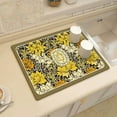 thumbnail image 1 of Vikakiooze Dish Drying Mats For Kitchen Counter,Diatomaceous Mat,Water-Absorbent Heat-Resistant Non-Slip Diatomite Mat,Water Absorption Pad For Home Kitchen Countertop, 1 of 5