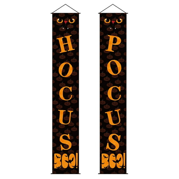 Vikakiooze Door Decorations of Halloween Halloween Porch Decorations Halloween Banner๐๐