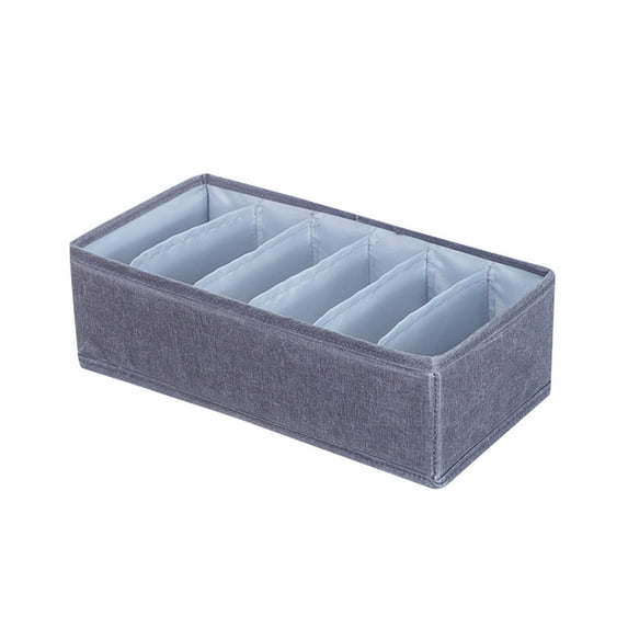 Vikakiooze 2023 Home Storage and Organization Drawer Underwear Storage Box Dormitory Folding Underwear Sorting Box Wardrobe Storage Cloth Art Socks Sub-packing Box