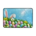 thumbnail image 1 of Vikakiooze Easter Decorations Promotion on Sale, Holiday Decoration Easter Day Door Mat Anti-Slip Bottom Indoor Outdoor Carpet, 1 of 2