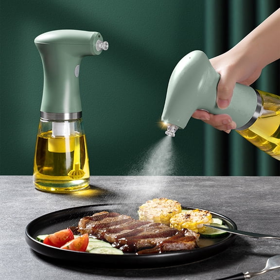 Vikakiooze 2023 Promotion on sale, Electric Oil Sprayer For Cooking, Olive Oil Dispenser Bottle For Kitchen, Oil Spritzer Glass Spray Bottles For BBQ Fryer
