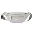 thumbnail image 1 of Vikakiooze Fanny Packs For Women Fashionable Crossbody Bags Belt Bag Oxford Cloth Shoulder Bag Multi-layer Change Mobile Phone Messenger Bag, 1 of 1