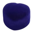 thumbnail image 1 of Vikakiooze Flocking Ring Box Heart-shaped Flip Lid Jewelry Proposal Ring Box Jewelry Gift Packaging Storage, 1 of 6