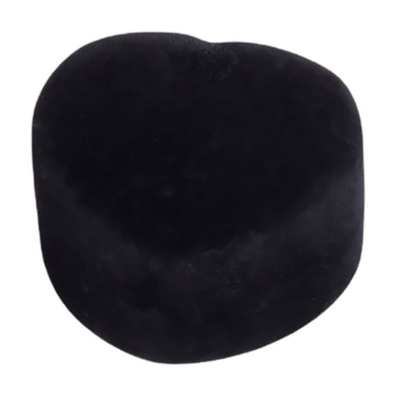 Vikakiooze Flocking Ring Box Heart-shaped Flip Lid Jewelry Proposal Ring Box Jewelry Gift Packaging Storage