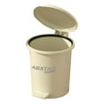 thumbnail image 1 of Vikakiooze Foot Pedal Trash Can with Lid for Home Decor - Modern Sturdy Plastic Garbage Bin - for Kitchen Bathroom and Office, 1 of 8