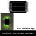 thumbnail image 1 of Vikakiooze Gardening Items, 4pcs New Solar Lamp Outdoor Wall Lamp LED Courtyard Lamp Step Up And Down Luminous Night Lamp, 1 of 2