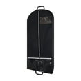 thumbnail image 1 of Vikakiooze Garment Bag Suit Bag For Closet Storage And Travel Foldable Garment Bag With Two Large Pockets For Hanging Clothes Travel Suit Bag For Suits Skirts Shoes, 1 of 7