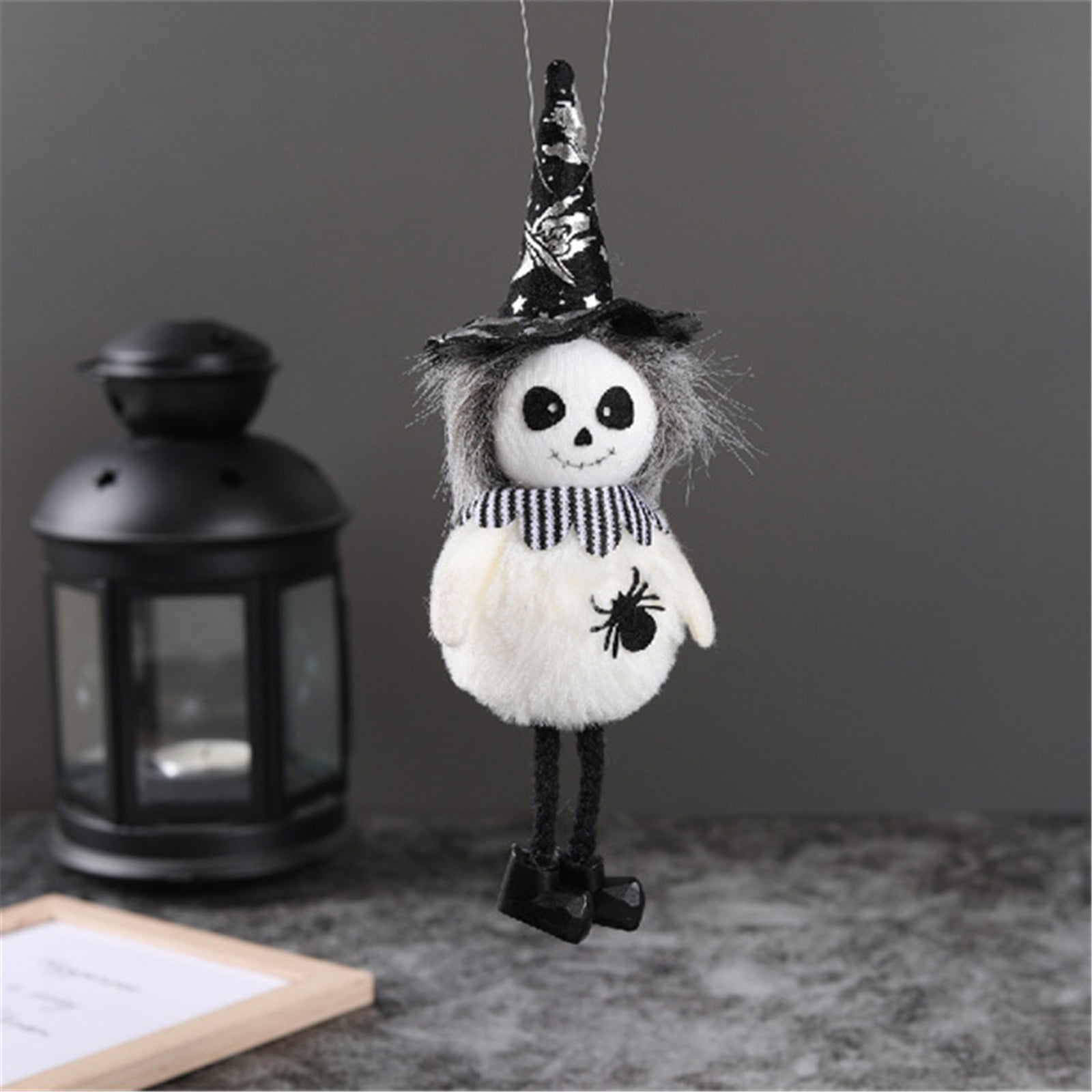 Vikakiooze Halloween Bar Decoration Doll Pumpkin Witch Pendant