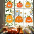 thumbnail image 1 of Vikakiooze Halloween Decor Halloween Window Clings Halloween Decorations Indoor Halloween Window Stickers Cute Pumpkin Ghost Halloween Window Decorations Halloween Window Decals, 1 of 5