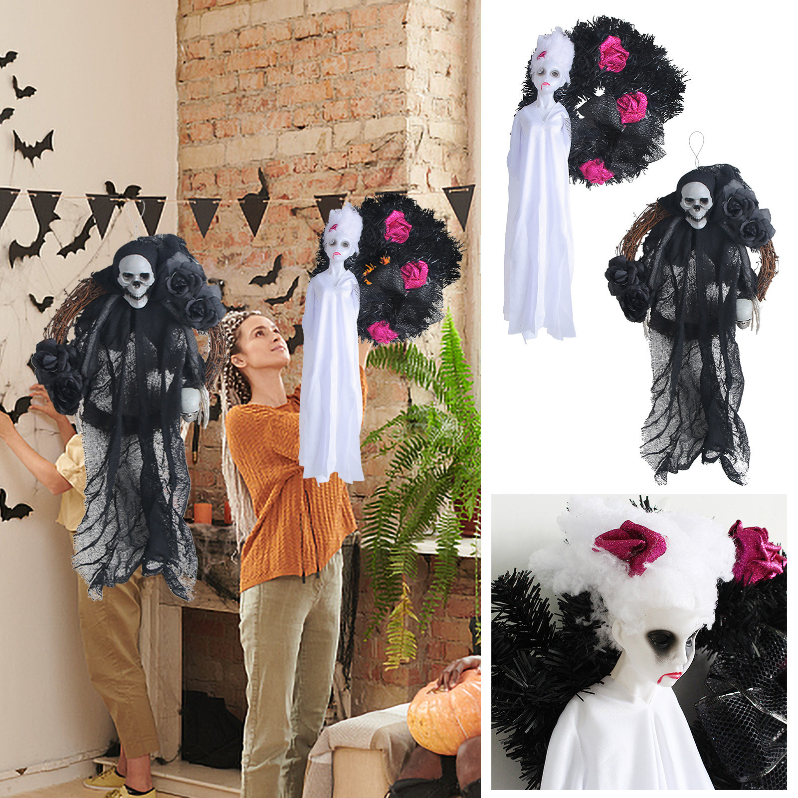 Vikakiooze Halloween Party Decorations, Halloween Decorative Props