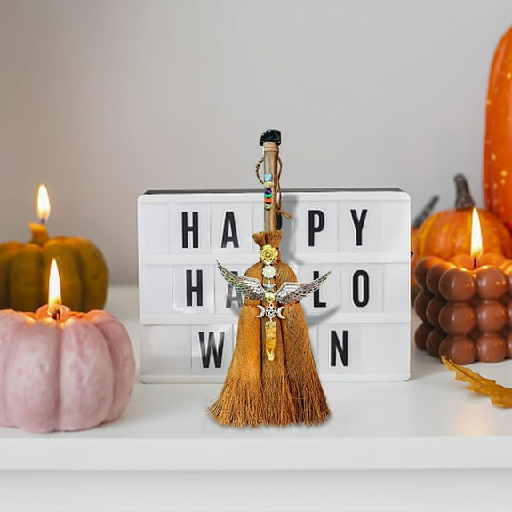 Vikakiooze Halloween Tree Decorate Halloween Mini Crystal Witch Ornaments Miniature Ornaments Decoration