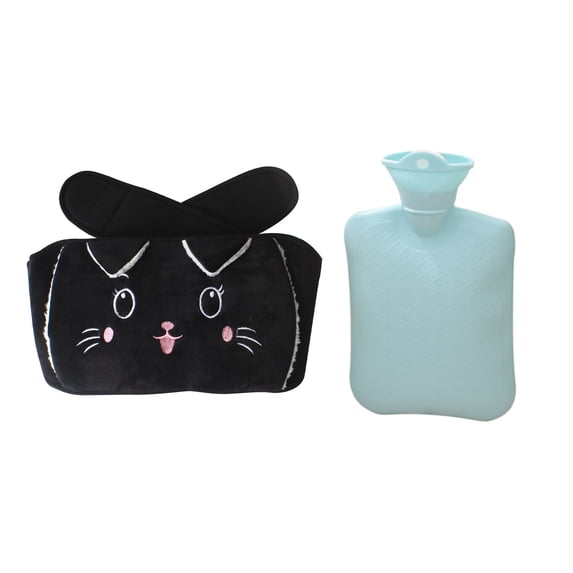 Vikakiooze Hand Warmers Electric Blanket Warmies Cute Shiba Inu Hot Water Bottle Belt Set, Rubber To Relieve Pain And Warmth