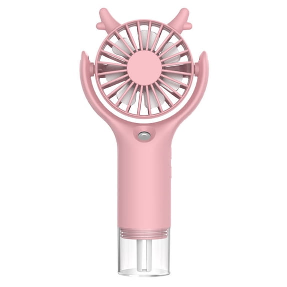 Vikakiooze Handheld Misting Fan Mini Portable Desktop Mute Large Mist Volume