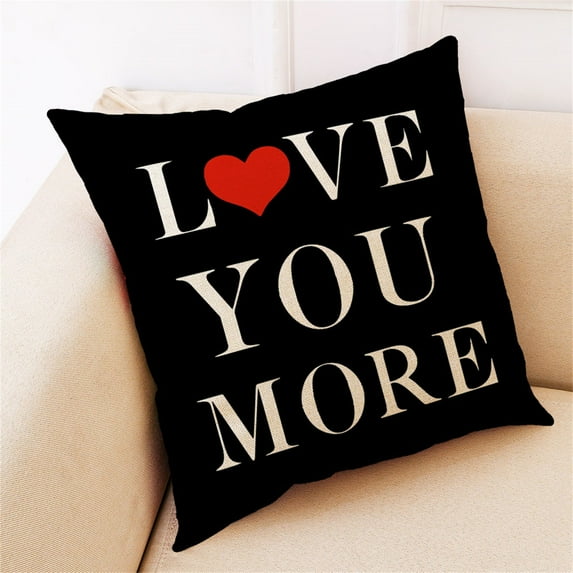 Vikakiooze Happy Holidays Linen Multi Pattern Pillow Cover Sofa Cushion Cover Home Decor