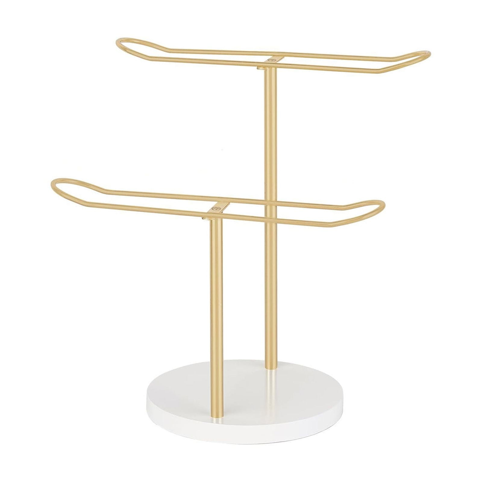 Headband Holder Organizer Metal 2-Tier Display Stand Amazon.com: Headband Holder Organizer Two-Tier with Marble  main image 3