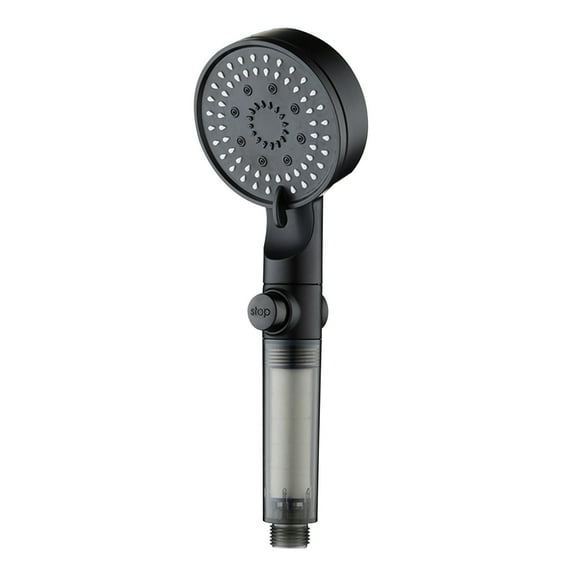 Vikakiooze High Pressure 6-Mode Handheld Shower Head - Hard Water High Pressure 6 Spray Modes Handheld Shower for The Elderly, Children Can Be Used for Home