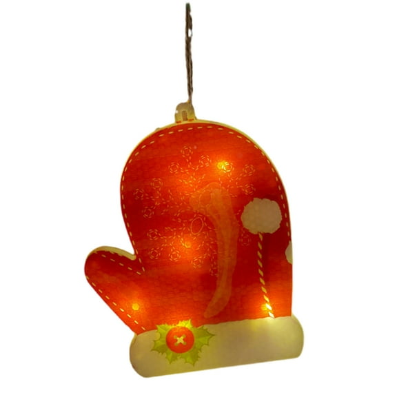 Vikakiooze Holiday Christmas Lights Christmas Window Decoration Lights Battery Operated Christmas Indoor Lights Window Hanging Decoration Lights Party Christmas Gift