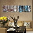 thumbnail image 1 of Vikakiooze Home Decor 16pcs DIY 3D Acrylic Mirror Decal Mural Wall Sticker Home Decor Removable Sliver, 1 of 6