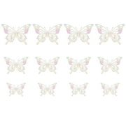 Vikakiooze Home Decor 3D Flying Hollow Butterfly Home Decoration Festive Party Layout Cardboard Butterfly Wall Sticker