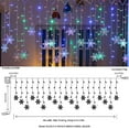 thumbnail image 1 of Vikakiooze Home Decor , 4 M 96 LED Snowflake Light String Party Wedding Holiday Decoration Light, 1 of 2