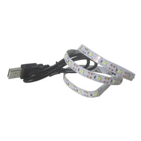 Vikakiooze Home Decor , 5V 2835 30SMD/50CM White/Warm white/Blue LED Strip Light Bar TV Back Lighting