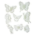thumbnail image 1 of Vikakiooze Home Decor 8Pcs Butterfly Decoration Glow In The Dark Stickers Luminous Wall Decal, 1 of 5
