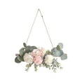thumbnail image 1 of Vikakiooze Home Decor Artificial Flower Decoration Style Decorative Flower Wreath Wall Pendant, 1 of 6