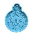 thumbnail image 1 of Vikakiooze Home Decor Christmas Ornaments Round Shape Pendant Molds For Epoxy Resin DIY Crafts Jewelry Keychain Making, 1 of 1