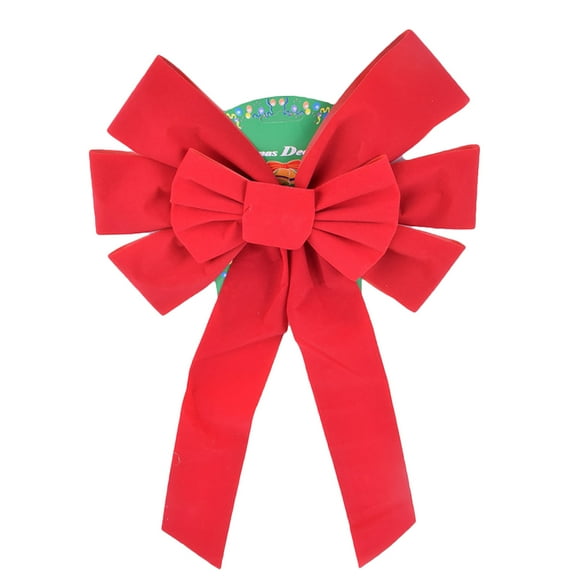 Vikakiooze Home Decor Christmas tree bow hanging pendant Christmas wreath ornament