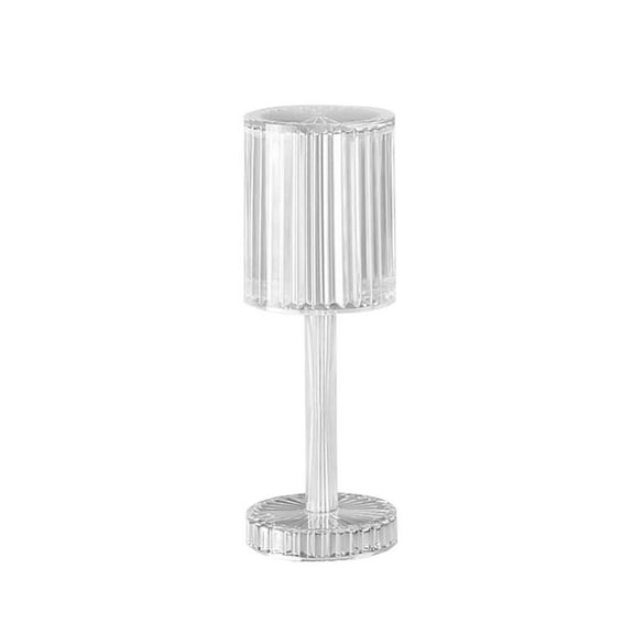 Vikakiooze Home Decor Clearance, ing Control Crystal Lamp Crystal Cordless Table Lamp With ing Control U Port 3-Way Dimmable Bedside Nightstand Lamp
