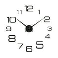 thumbnail image 1 of Vikakiooze Home Decor , Creative Digital DIY Wall Clock Mirror Wall Clock Home Decoration, 1 of 3