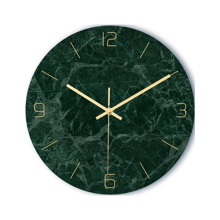 Vikakiooze Home Decor , Creative Pattern Stone Wall Clock Acrylic Living Room Decoration