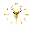 thumbnail image 1 of Vikakiooze Home Decor , Deer Head Large Wall Clock, 1 of 2
